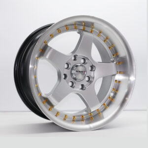 Rin 5073 JGO RINES PROGRESIVOS 15X7/8.5 4X100/114.3 CB:73.1 ET:35/25 4-114.3 con barrenación 4-114.3