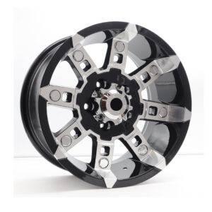 Rin 851 JGO DE 4 RINES 15X8  5X114.3 CB:68 ET:0 5-114.3 con barrenación 5-114.3