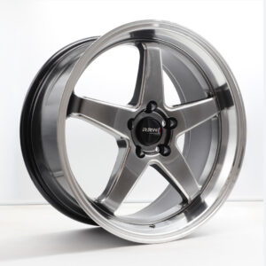 Rin 8631 JGO DE 4 RINES 18X8.5 5X112 CB:73.1 ET:35 5-112 con barrenación 5-112