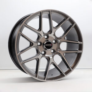 Rin KS010 JGO DE 4 RINES 15X7.25 5X100 CB:73.1 ET:30 5-100 con barrenación 5-100