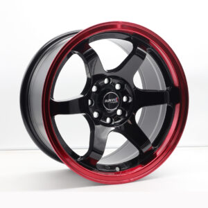 Rin HS5622 JGO DE 4 RINES 15X8 4X100/108 CB:73.1 ET:20 4-100 con barrenación 4-100